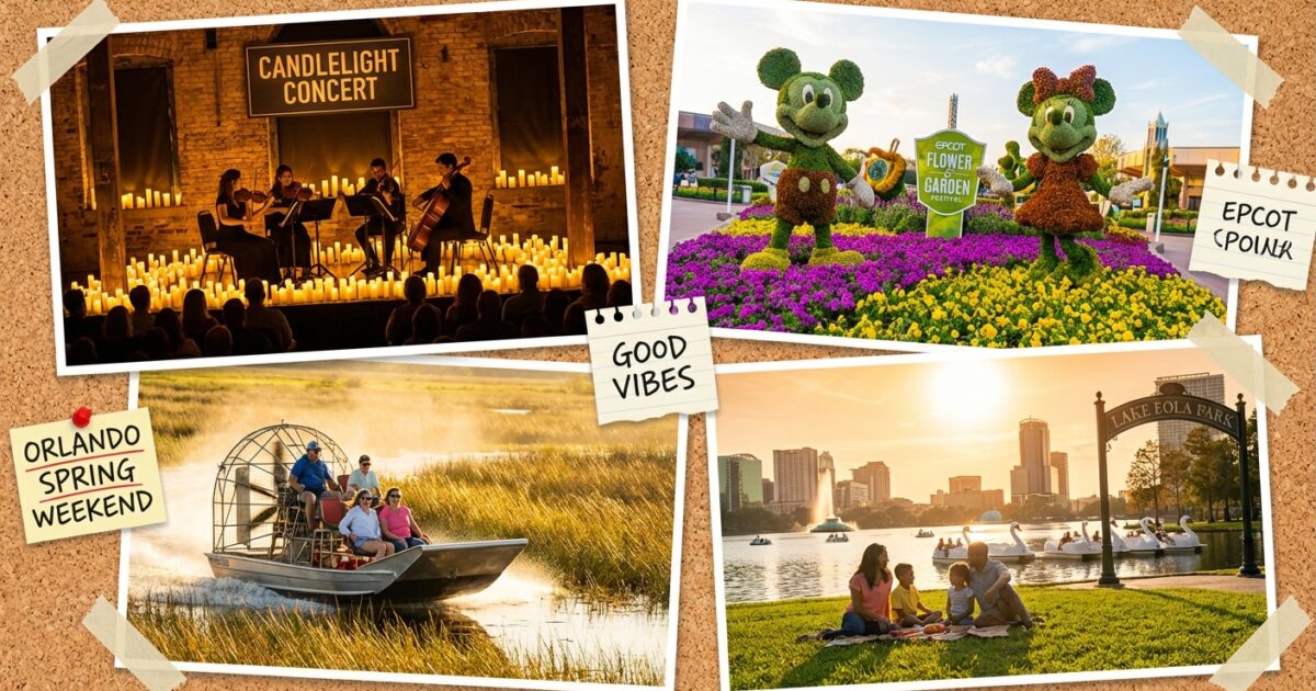 Qué Hacer en Orlando Este Fin de Semana: 14-15 de Marzo de 2026